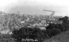 View over to the Harbour from the West Hill c1911